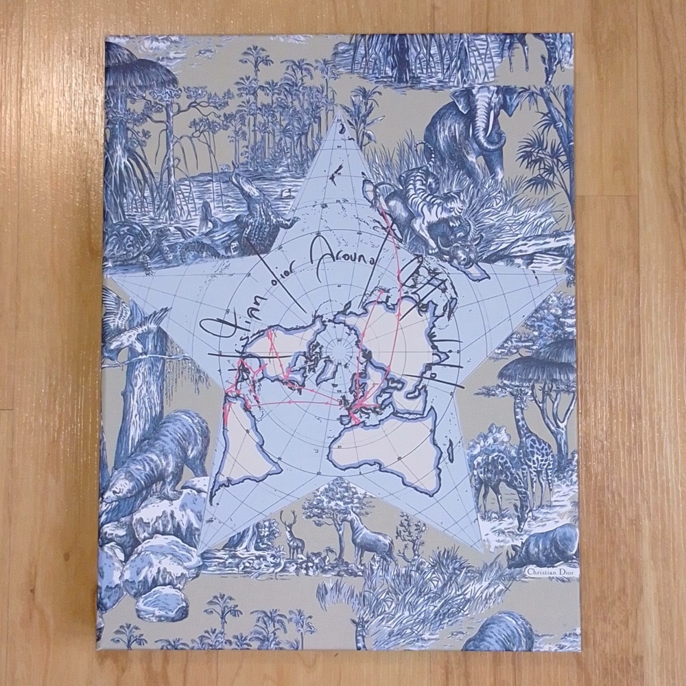 Dior Around The World Notebook Pencil Office School Gift Box Set